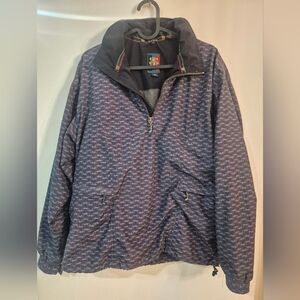 Sunice Blue Patterned Men's Jacket